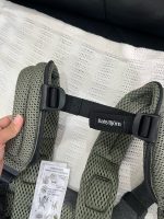 Địu Baby Bjorn Harmony màu xanh rêu - sơ sinh: 3kg2->15kg ( full box) - Ảnh 4