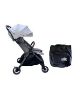 Xe đầy Joie Parcel Signature màu Oyster (0→ 4y tối đa 22kg) kèm cup holder và túi đựng