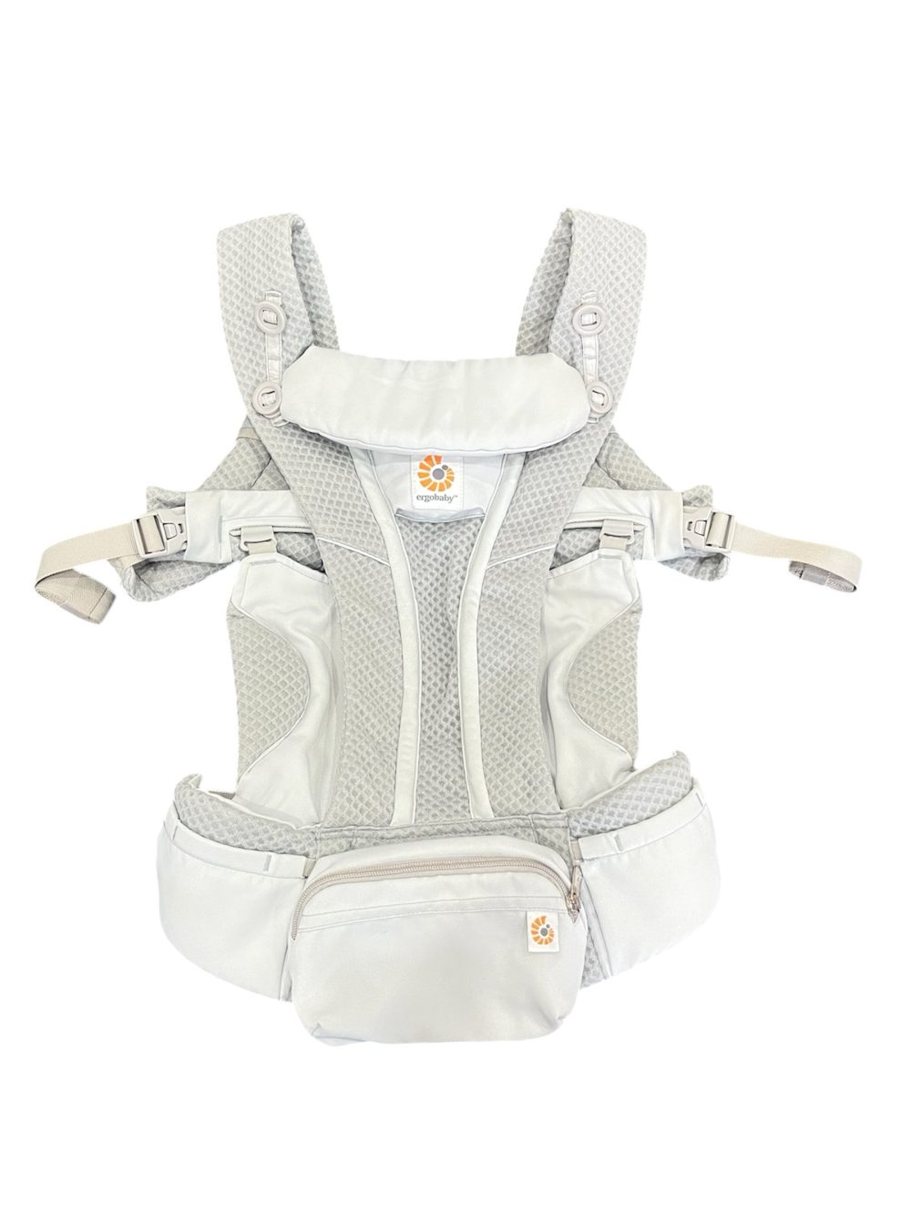 ab6f7e36a7ac4e7fb5e6da1242cb7c57 Địu Ergobaby Omni Breeze, Pearl Grey (size: Om ~3.2kg→20kg, no box) - Ảnh 1