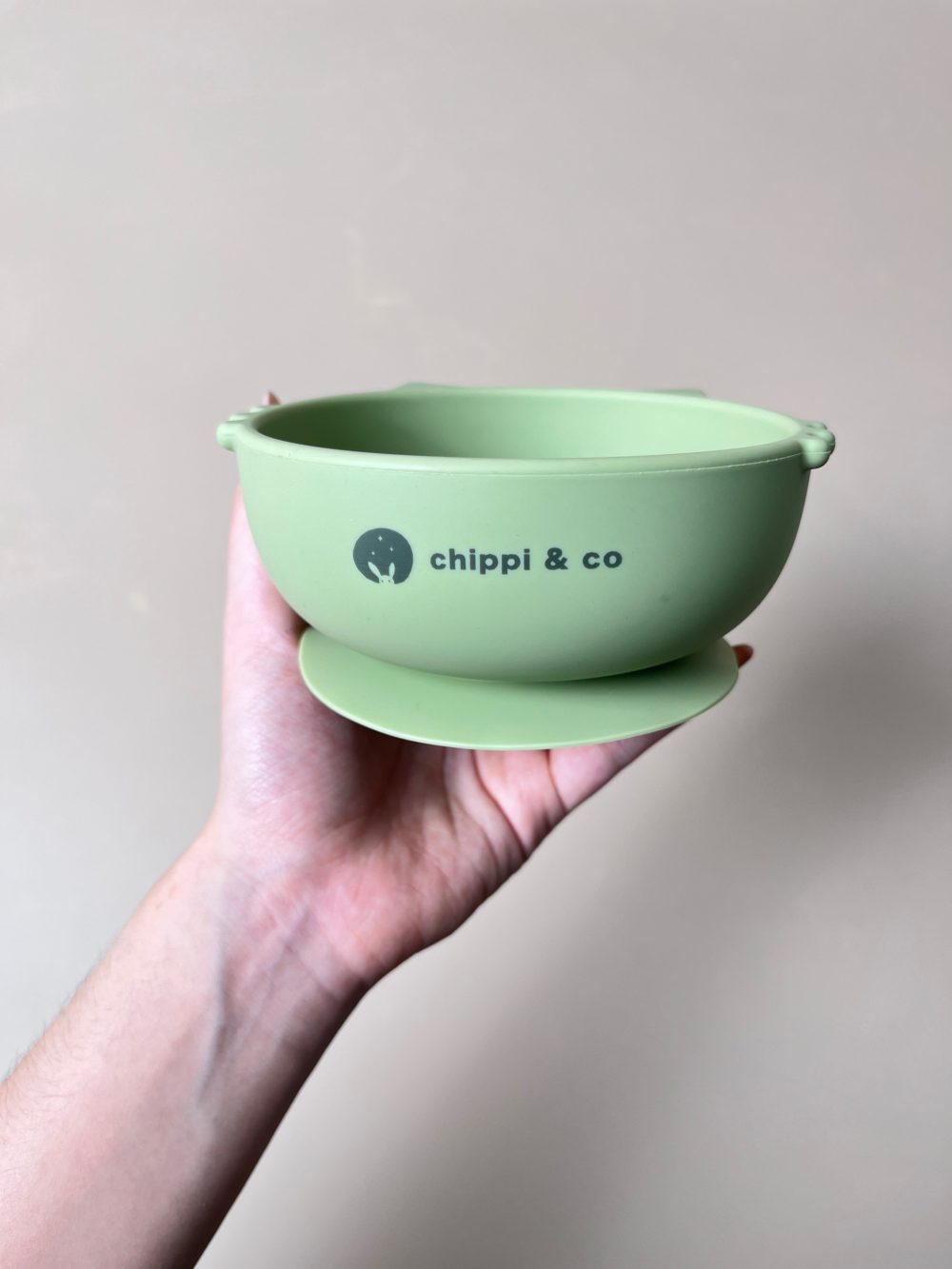 Set ăn dặm Silicone Chippiandco hoạ tiết mèo màu xanh - Ảnh 7