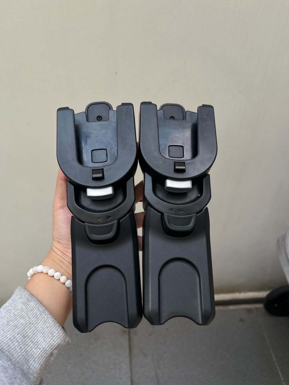 Bộ xe đẩy Nuna Triv Next màu hazelwood ( Size: 0m->4m, tối đa 22kg6)và Nôi Nuna Pipa Next màu carviar kèm Adapter - Ảnh 37