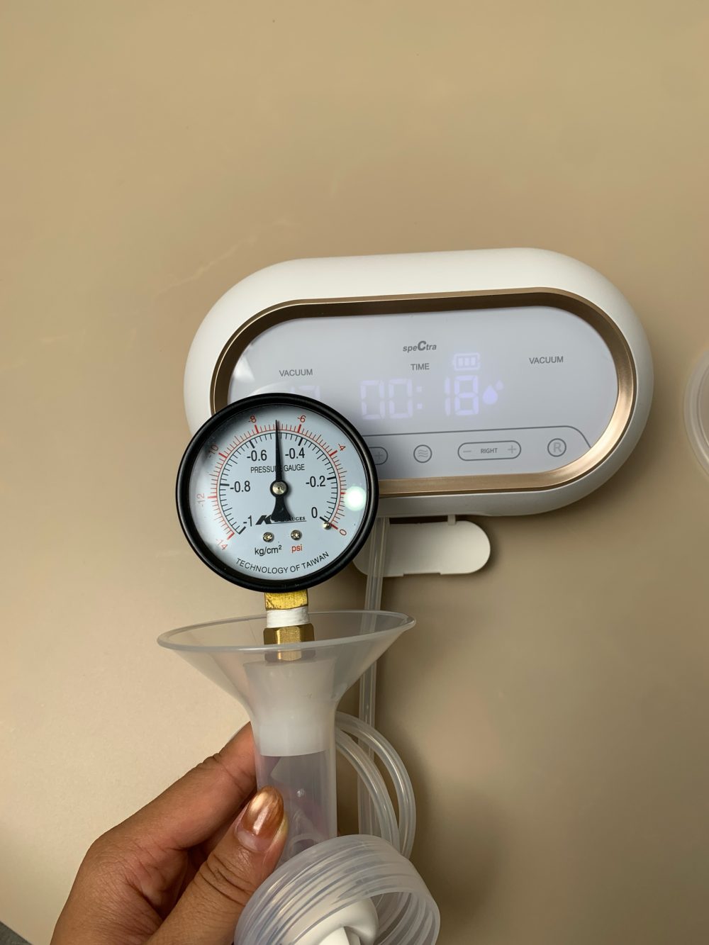 Máy hút sữa Spectra Dual Compact tặng cốc hút sữa + miếng thấm sữa (full box) còn BH 24/3/2027 - Ảnh 3