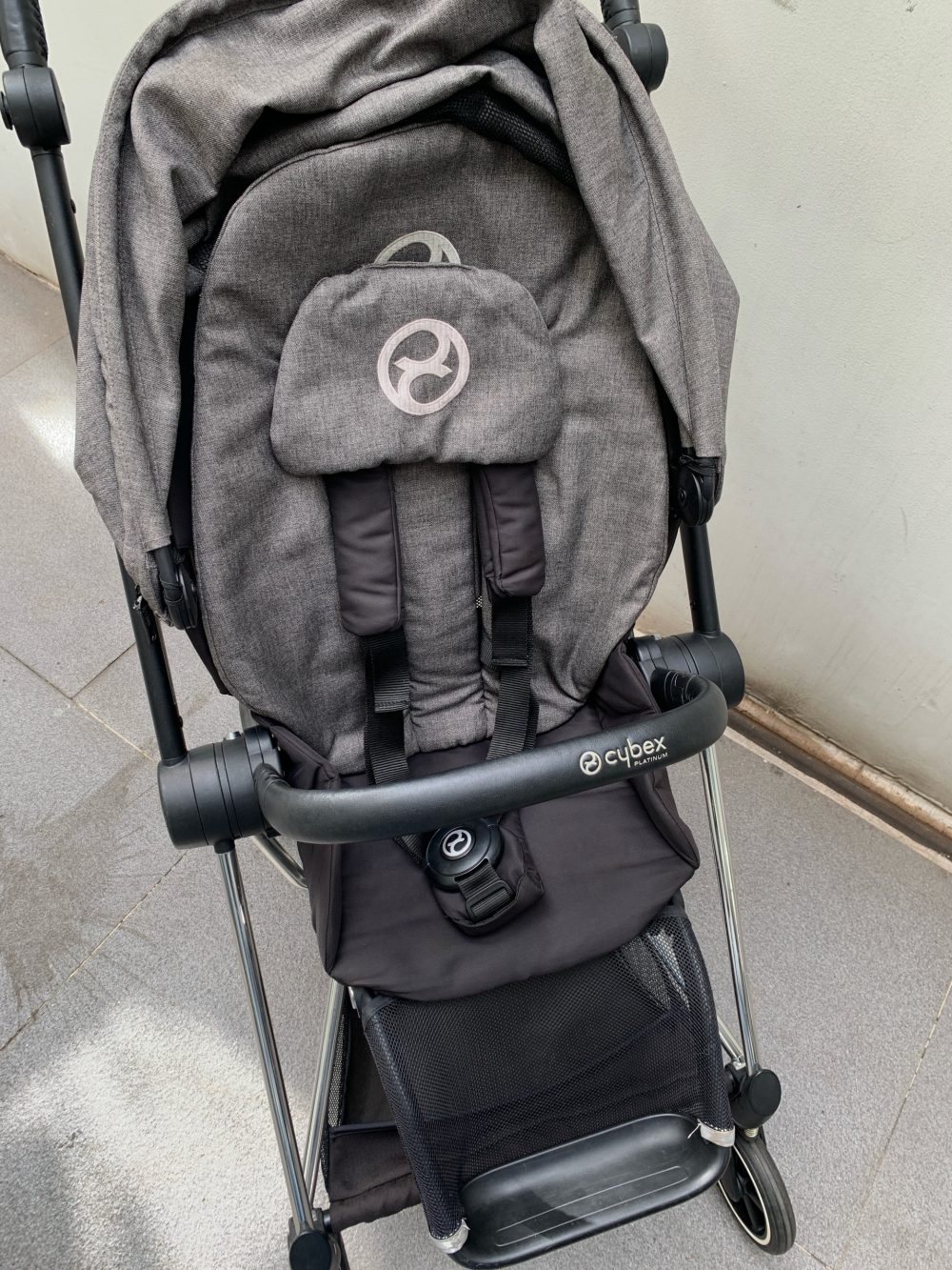 Xe đẩy Cybex mios 1 màu xám khung bạc (0-22kg~4y) - Ảnh 20
