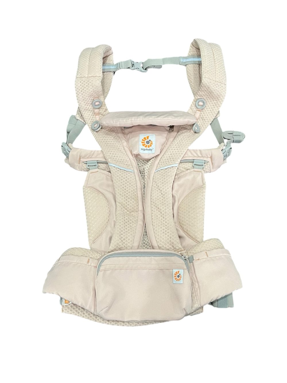 Địu Ergobaby Omni Breeze, Pink Quartz ( size: 0m~3.2kg→20kg, no box) - Ảnh 1