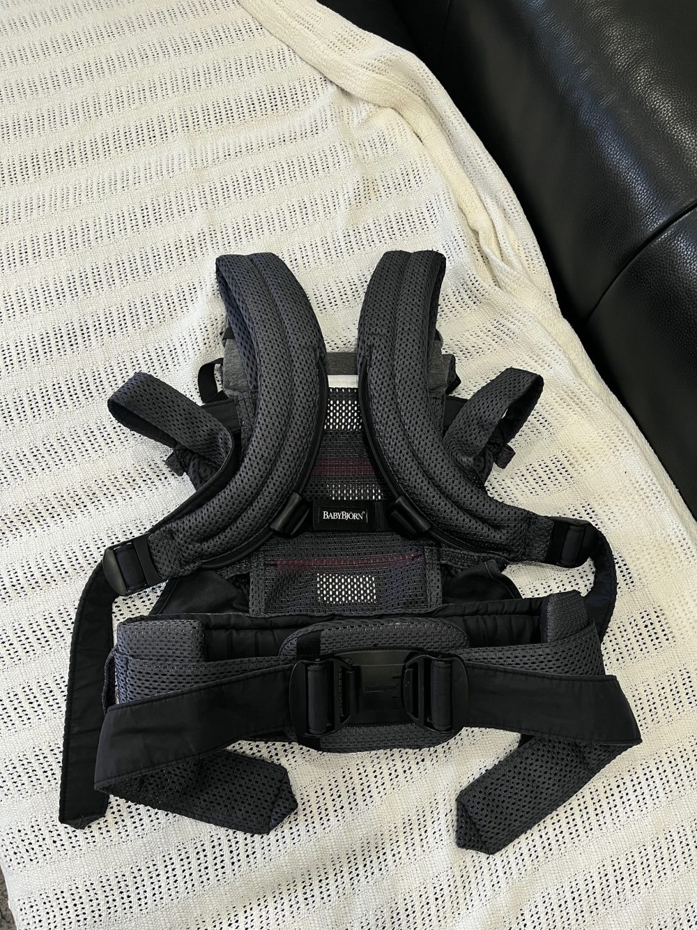 Địu Trẻ Em Baby Bjorn Harmony màu Anthracite (0-3y/~15kg) - Ảnh 11