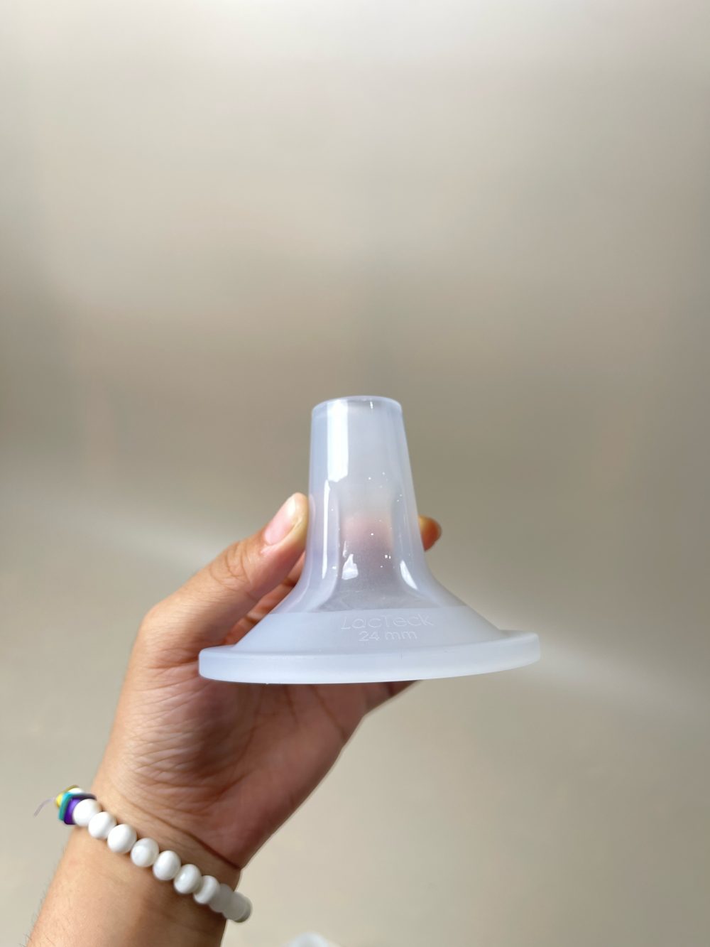 Set 2 phễu hút sữa silicon LACTECK (size: 24mm, full box) - Ảnh 7
