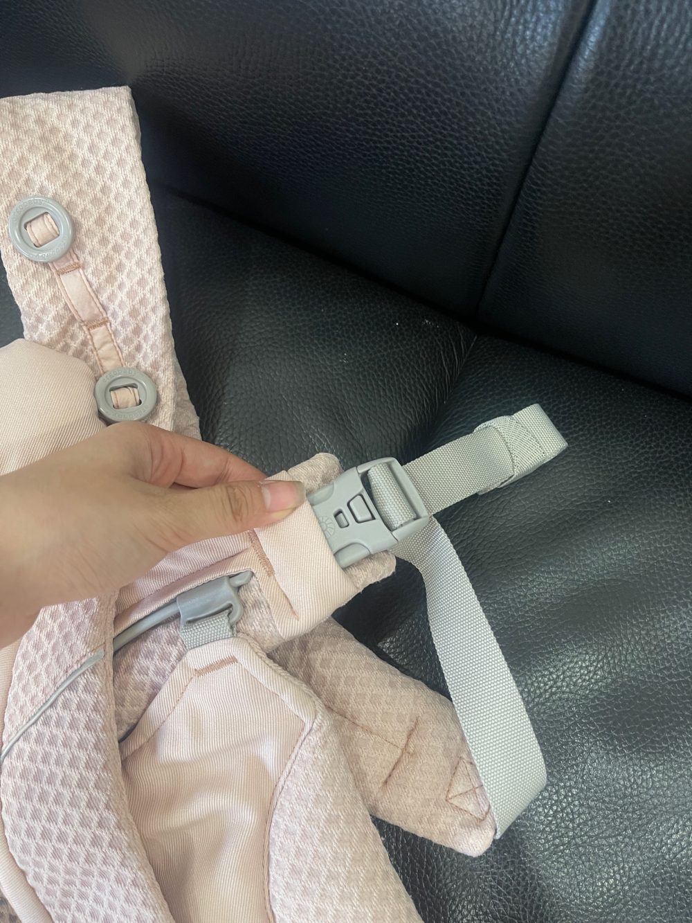 Địu Ergobaby Omni Breeze màu hồng (0->48m, tối đa 20kg, no box) - Ảnh 3