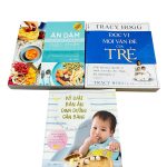 Set 3 cuốn sách ăn dặm và về các vấn đề của bé