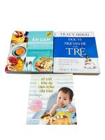 Set 3 cuốn sách ăn dặm và về các vấn đề của bé