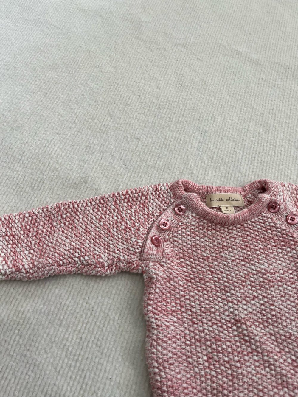 Set 2 bộ áo len và yếm mix brand Sergent Major, La Petite Collection (size: 3/6m) - Ảnh 12