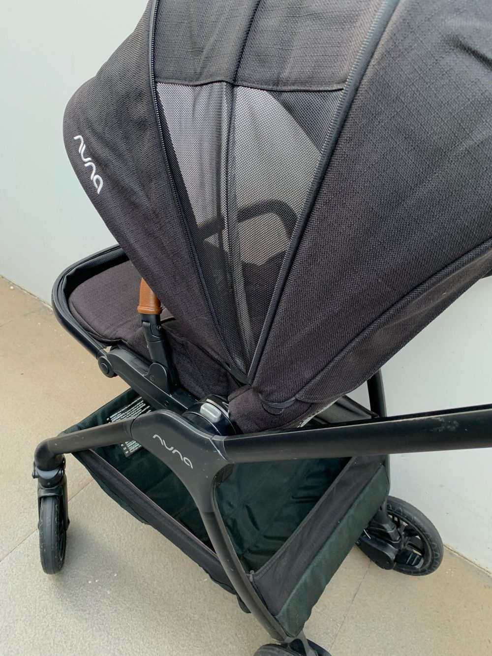 Xe đẩy Nuna Triv màu đen khung đen (0-22kg~4y) - Ảnh 9