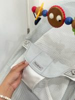 Ghế rung Baby Bjorn vải lưới mesh (kèm thanh đồ chơi, còn túi đựng) - Ảnh 9