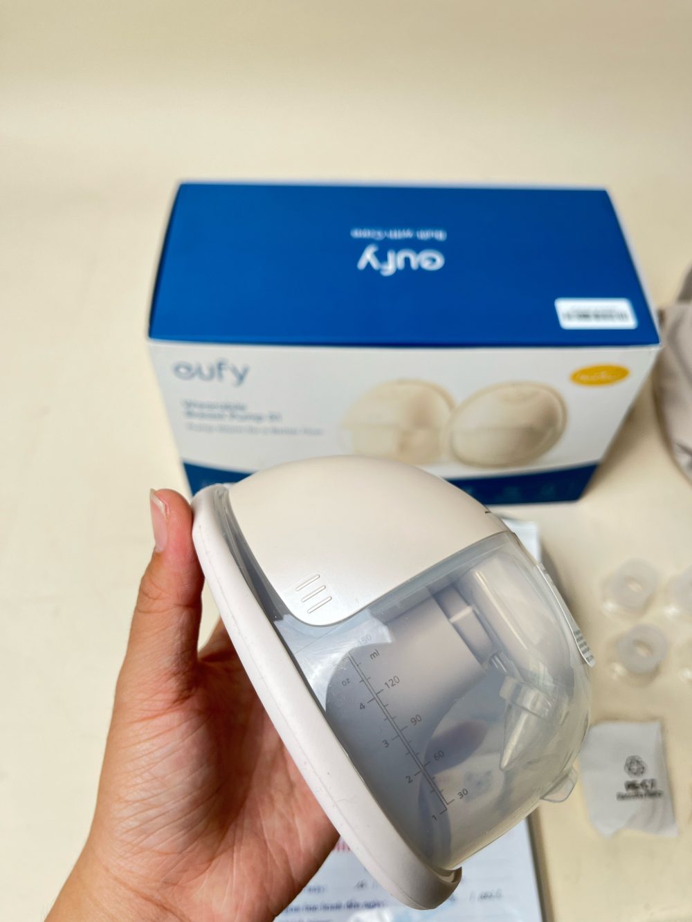 Máy hút sữa không dây Eufy S1 sưởi ấm 7 mức tăng - còn BH 16/6/2026 (full box) - Ảnh 4