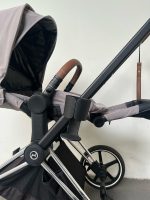 Xe đẩy Cybex Priam 3 khung bạc( size: 0->4y, tối đa 25kg) kèm cúp holder - Ảnh 30