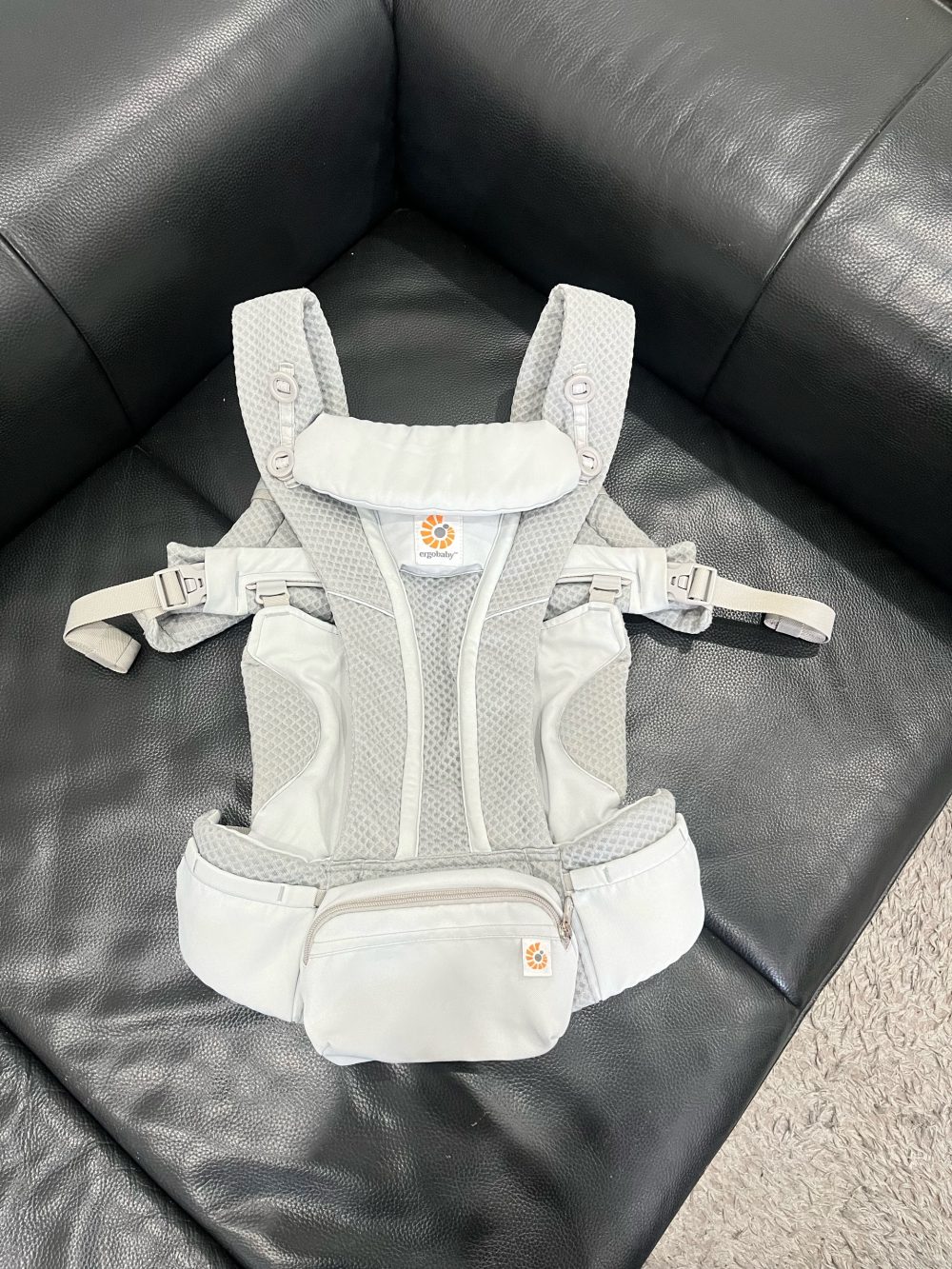 Địu Ergobaby Omni Breeze, Pearl Grey (size: Om ~3.2kg→20kg, no box) - Ảnh 6
