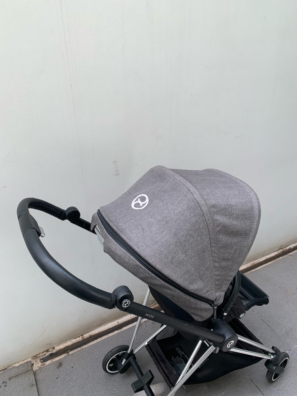 Xe đẩy Cybex mios 1 màu xám khung bạc (0-22kg~4y) - Ảnh 5
