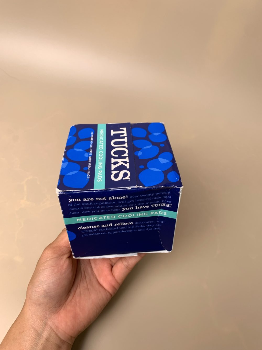 Miếng dán lạnh giảm đau tầng sinh môn Tucks 100 pads (HSD 11/2026) - Ảnh 5