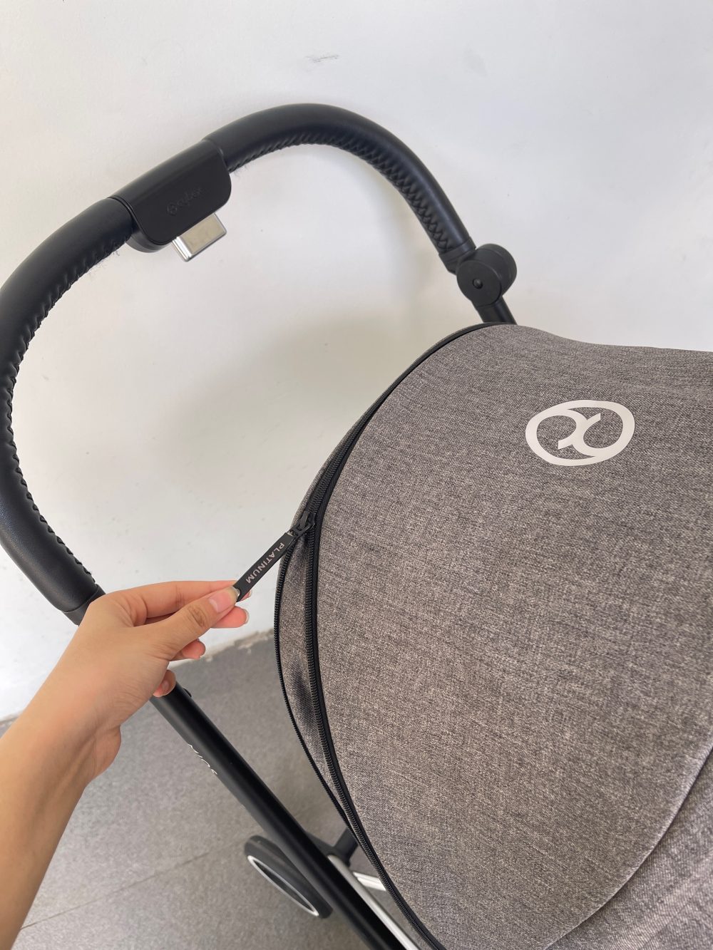 Xe đẩy Cybex Mios 1 xám khung bạc (0->4y, tối đa 22kg) - Ảnh 8