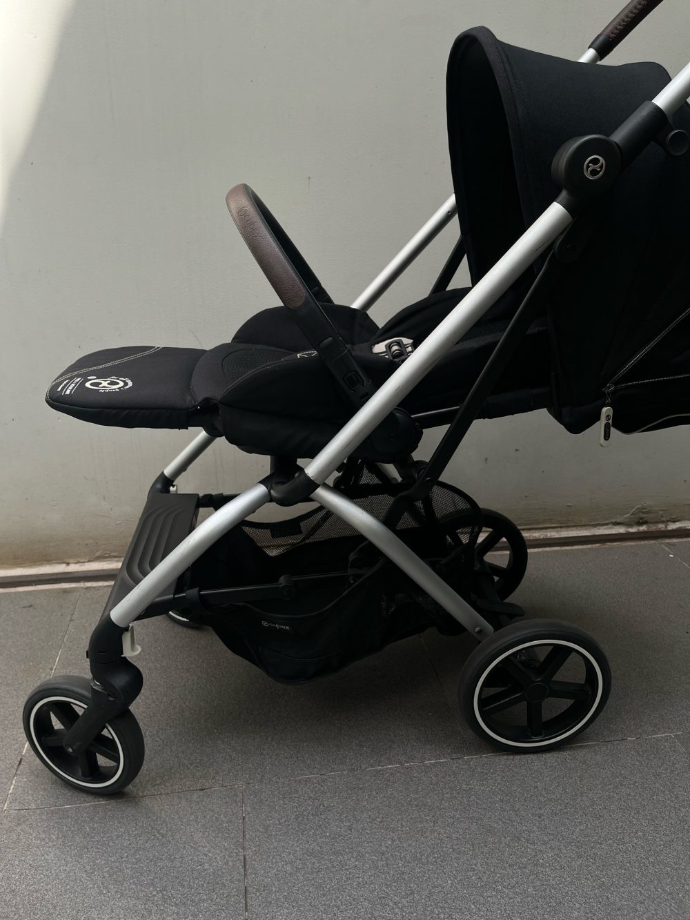 Xe Đẩy Cybex 2 Chiều Eezy S Twist+2 màu magic black ( size: 0m->4m, tối đa 22kg) - Ảnh 22