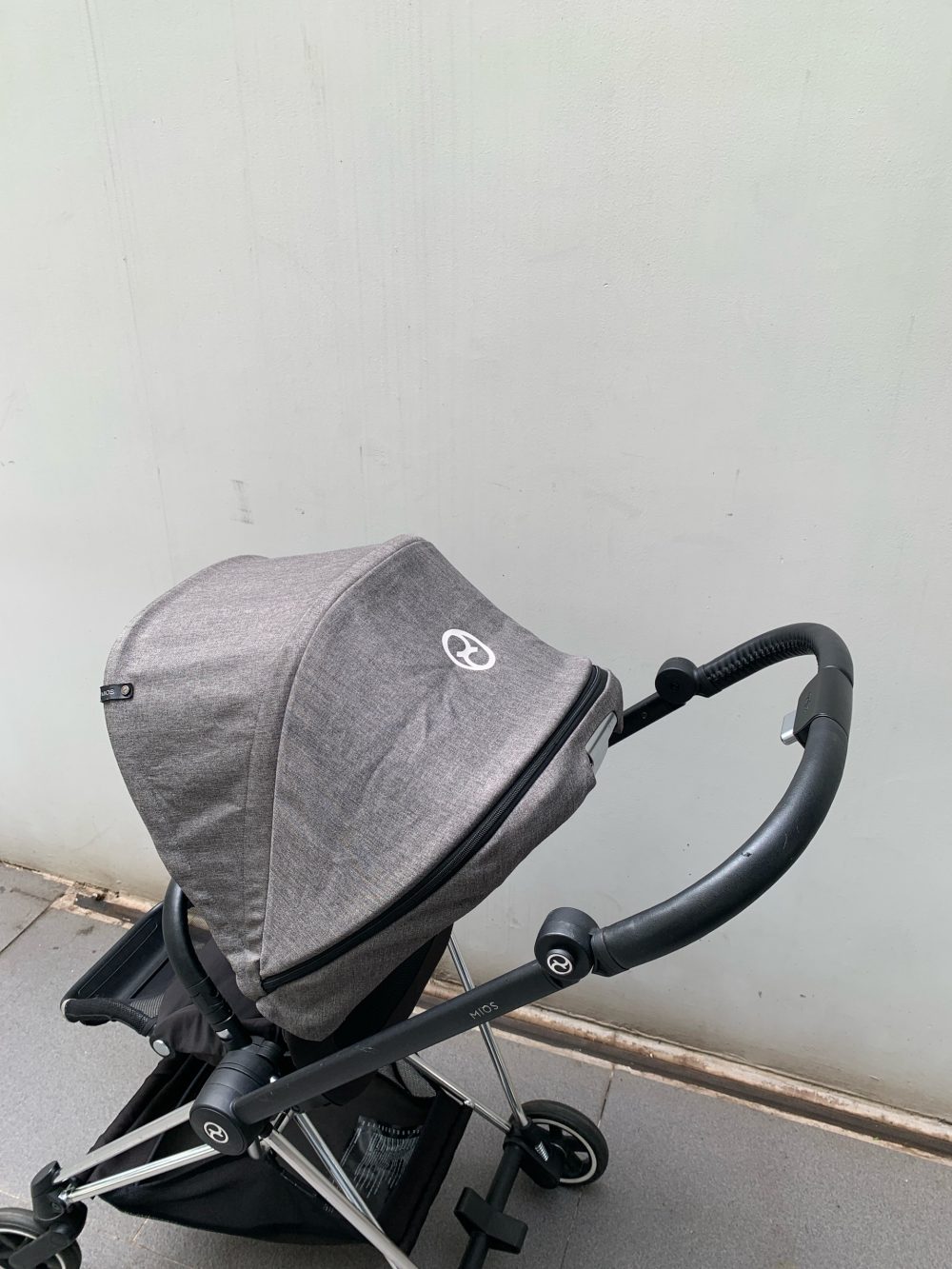 Xe đẩy Cybex mios 1 màu xám khung bạc (0-22kg~4y) - Ảnh 13