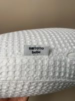 Gối chống trào ngược Rototo bebe vải Airmesh Waffle hoạ tiết trái tim - Ảnh 3