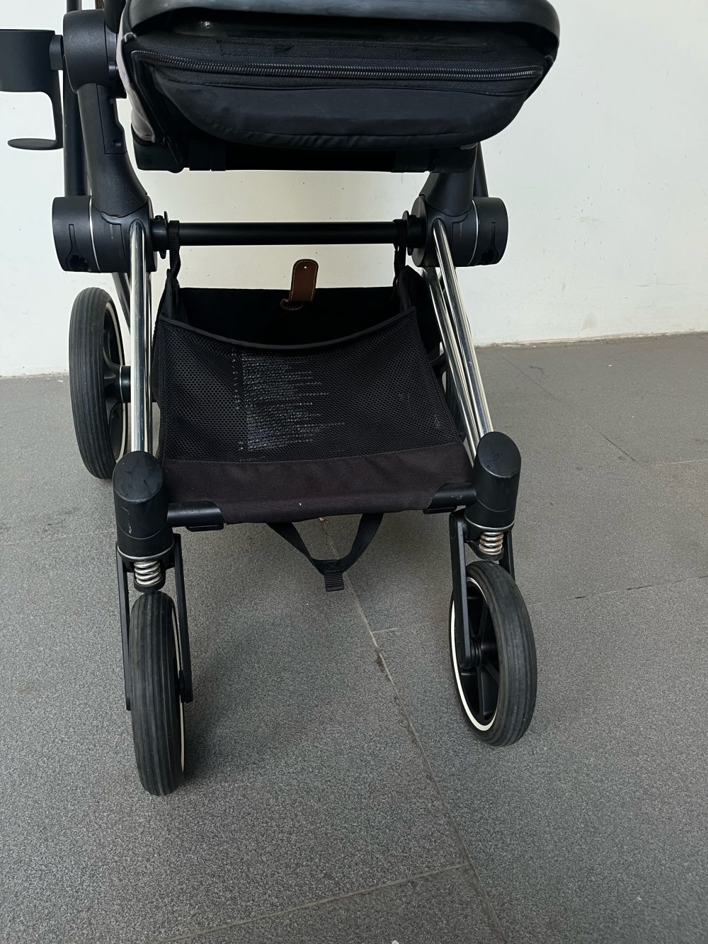 Xe đẩy Cybex Priam 3 khung bạc( size: 0->4y, tối đa 25kg) kèm cúp holder - Ảnh 17