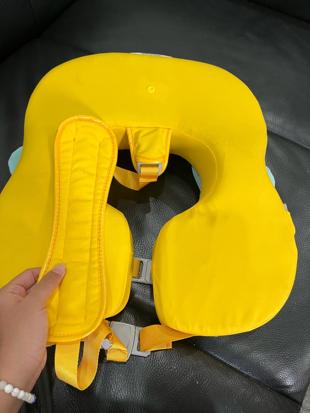 Phao nách Mamboobaby hình con ong màu vàng (size M/8-36m/vòng ngực 46-54cm/ 6-18kg) - Ảnh 4