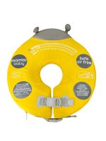 Phao bơi đeo cổ cho trẻ sơ sinh Mambobaby hoạ tiết bọ vàng (size: L 0-> 12m, vòng cổ 28cm, 11kg)