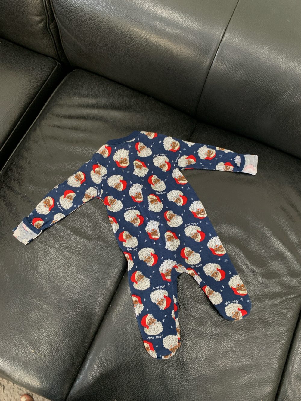 Set 2 bộ sleepsuit, bộ dài tay Old navy&Bu baby hoặc tiết ông già noel cho bé - Ảnh 12