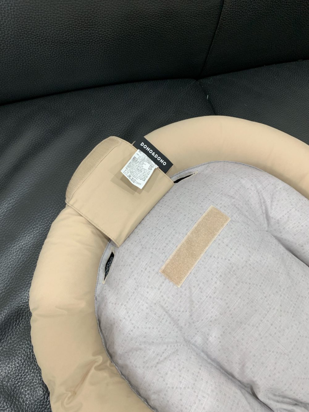 Đệm lót ghế ăn dặm cho bé chống trượt, chống thấm Dono&Dono màu beige - Ảnh 10