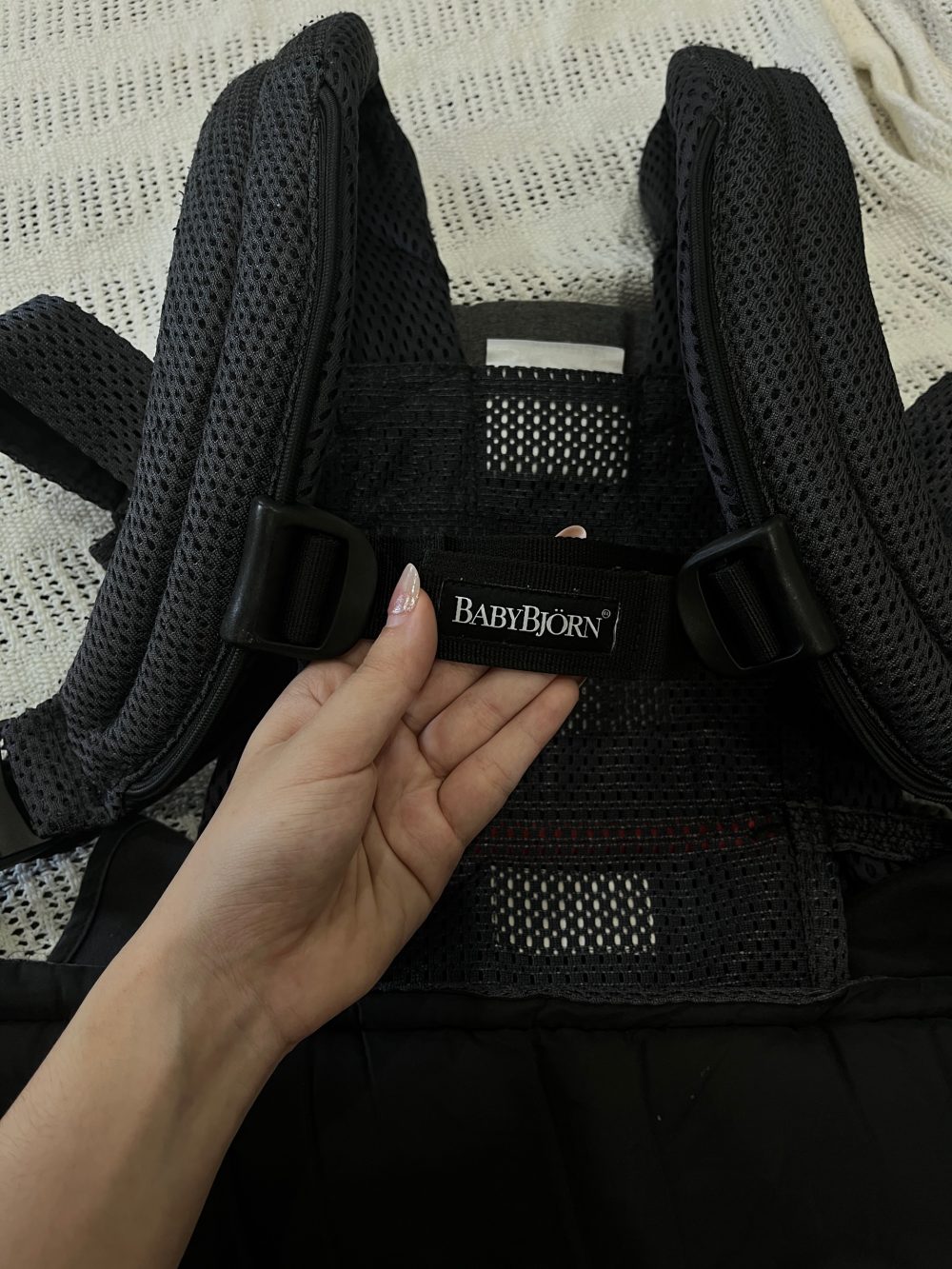 Địu Trẻ Em Baby Bjorn Harmony màu Anthracite (0-3y/~15kg) - Ảnh 12