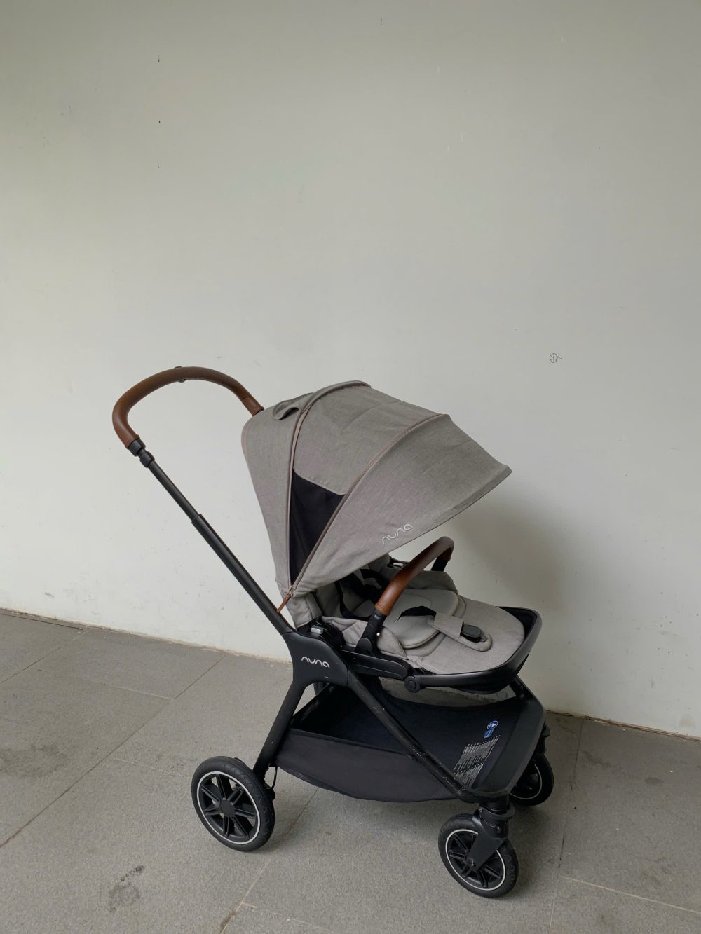 Xe đẩy Nuna triv next (màu xám) - cho bé 0-22kg - Ảnh 7