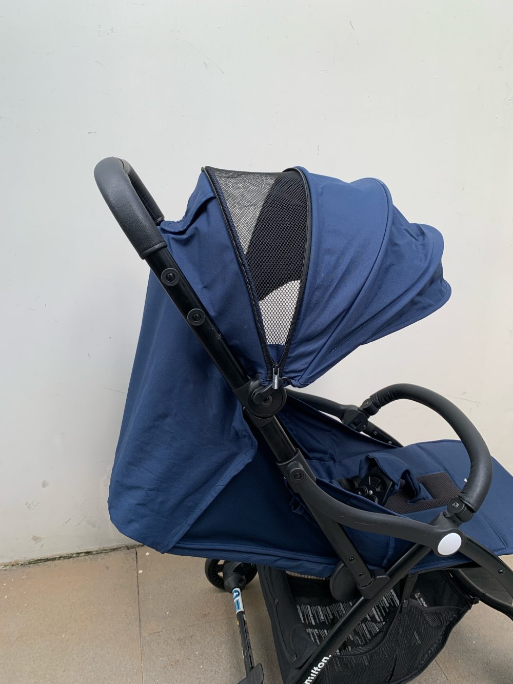 Xe đẩy Hamilton X1 plus màu xanh navy (kèm túi đựng hãng & cup holder) - Ảnh 19
