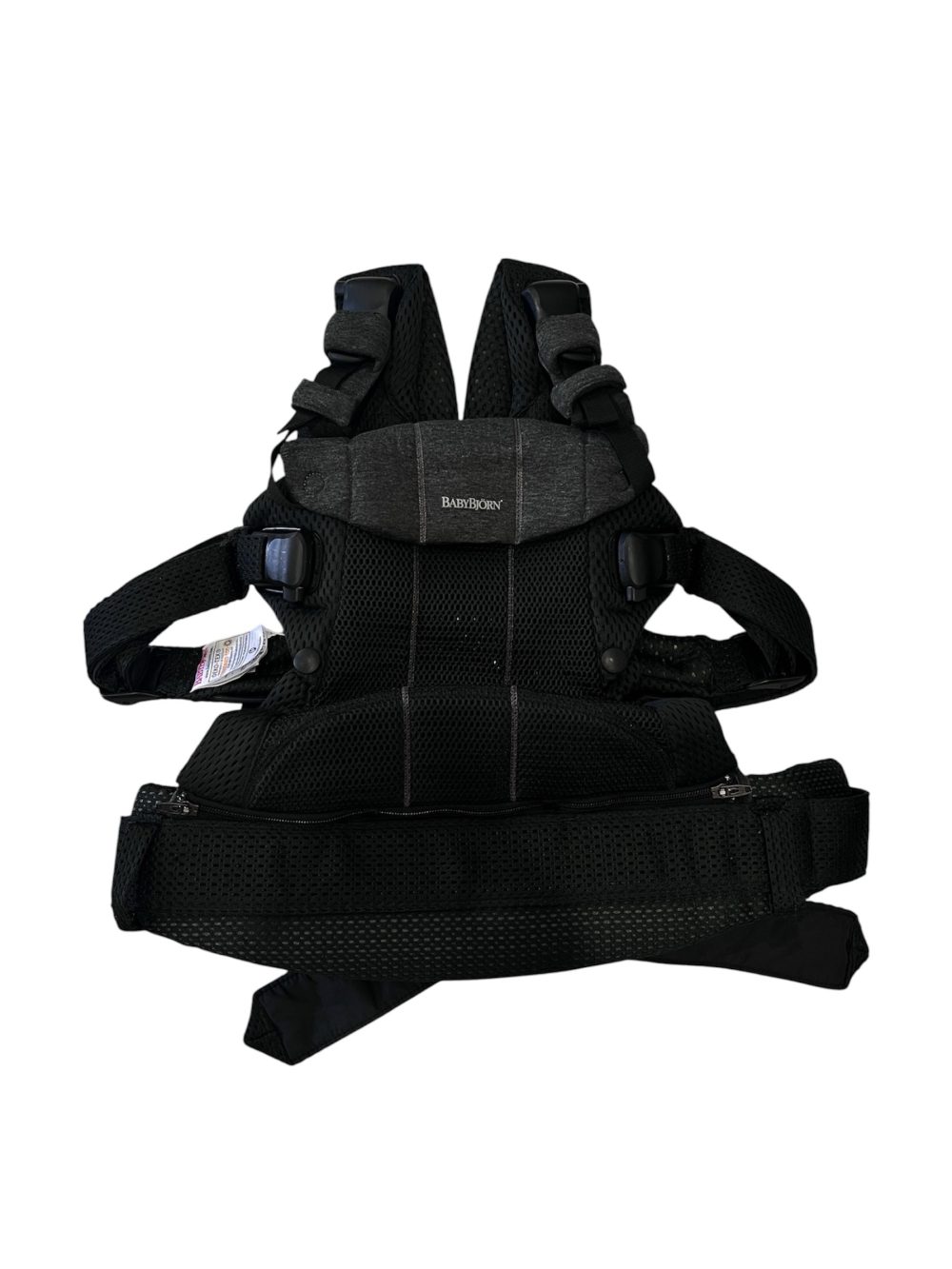 cda56bb820c64eb4878f7d8e77980b85 Địu Trẻ Em Baby Bjorn Harmony màu Anthracite (0-3y/~15kg) - Ảnh 1