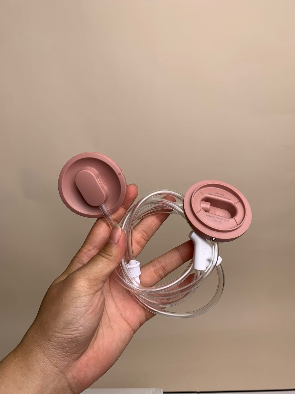 Máy hút sữa Momcozy V1 pro cup hồng (kèm bộ 2 cup + dây thay thế) - Ảnh 9