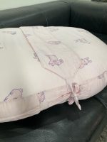 Gối chống trào ngược Dono&Dono cotton baby bunny màu hồng (65x80cm, 0m+) - Ảnh 2