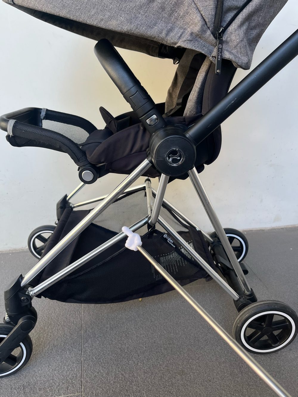 Xe đẩy Cybex Mios 1 xám khung bạc (0->4y, tối đa 22kg) - Ảnh 14
