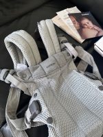 Địu Trẻ Em Baby Bjorn Harmony màu Sliver (0→3 tuổi, tối đa 15kg) còn box - Ảnh 4