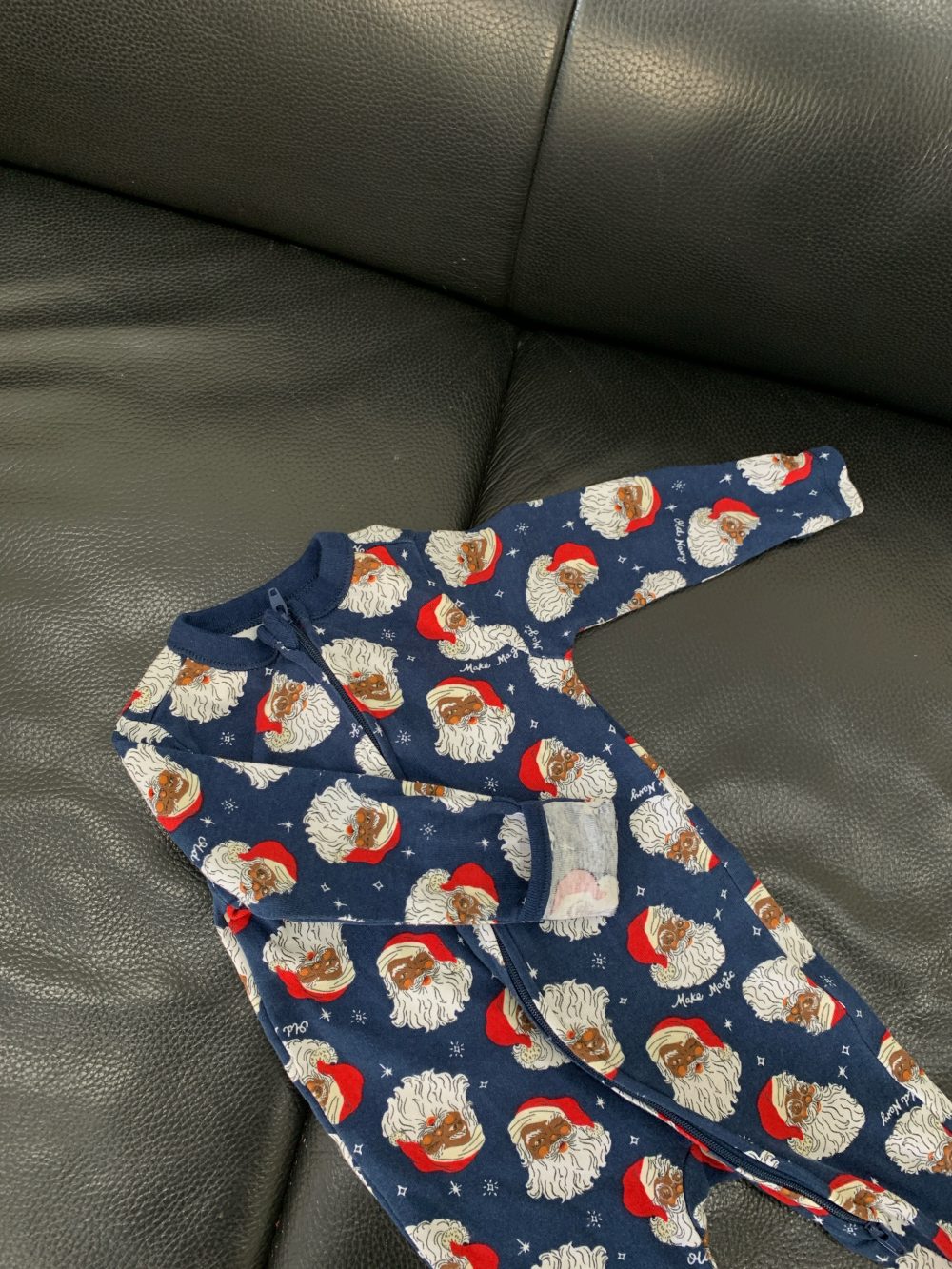 Set 2 bộ sleepsuit, bộ dài tay Old navy&Bu baby hoặc tiết ông già noel cho bé - Ảnh 11
