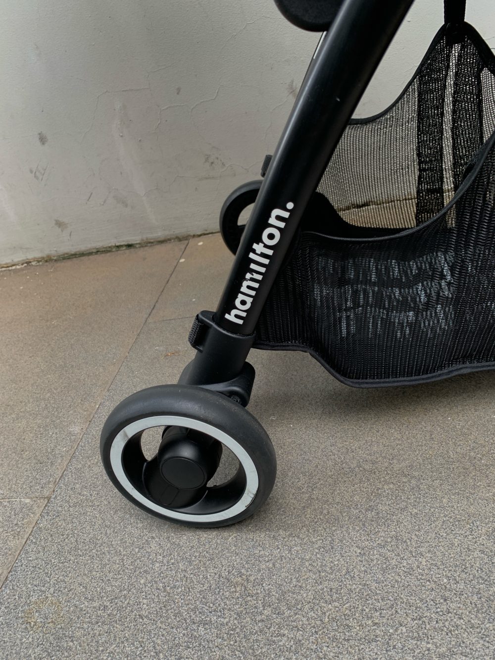 Xe đẩy Hamilton X1 plus màu xanh navy (kèm túi đựng hãng & cup holder) - Ảnh 3