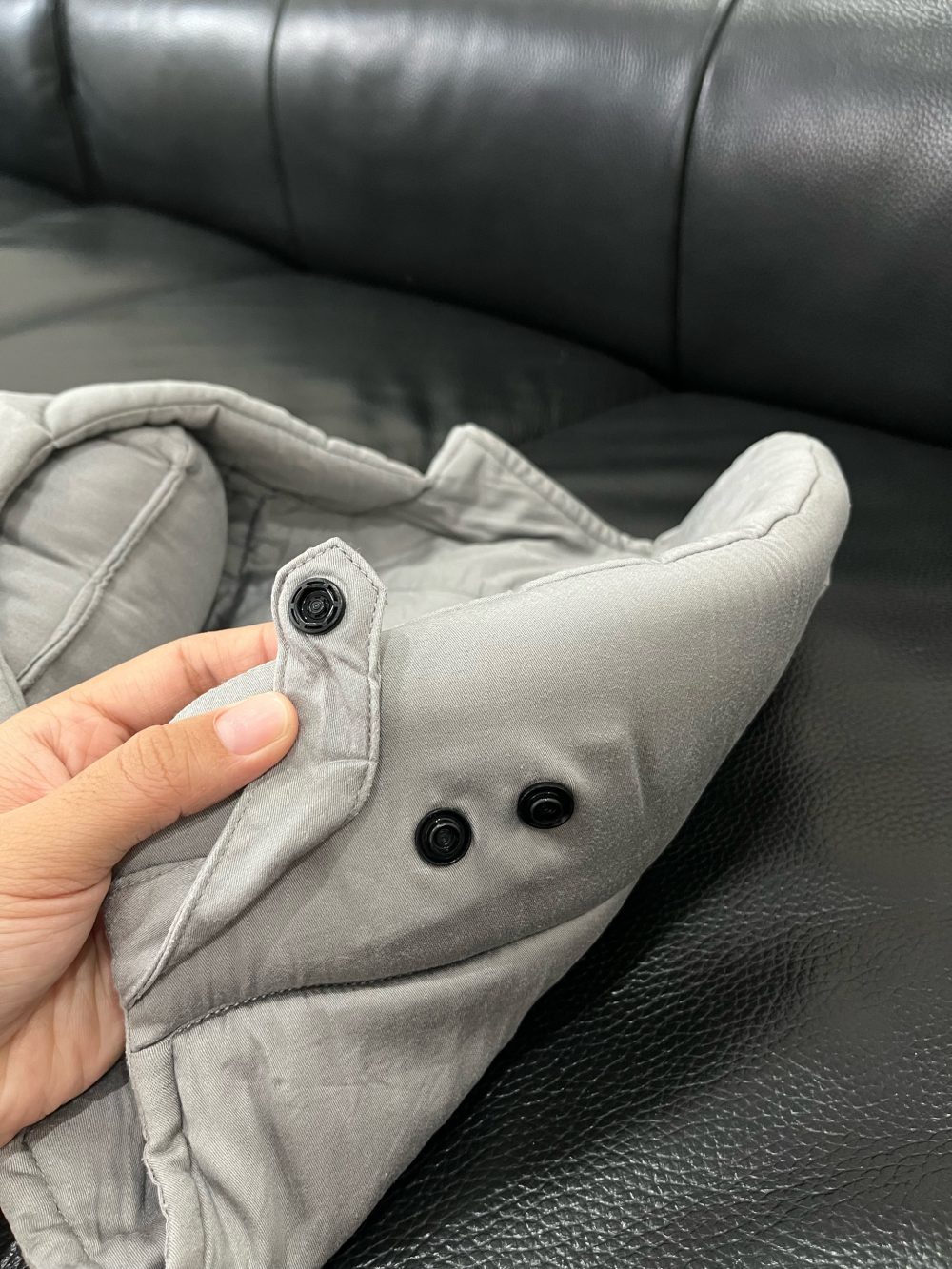Kén ủ sơ sinh Ergobaby Infant Insert Easy Snug, Grey( size: 0m->4m, no box) - Ảnh 6