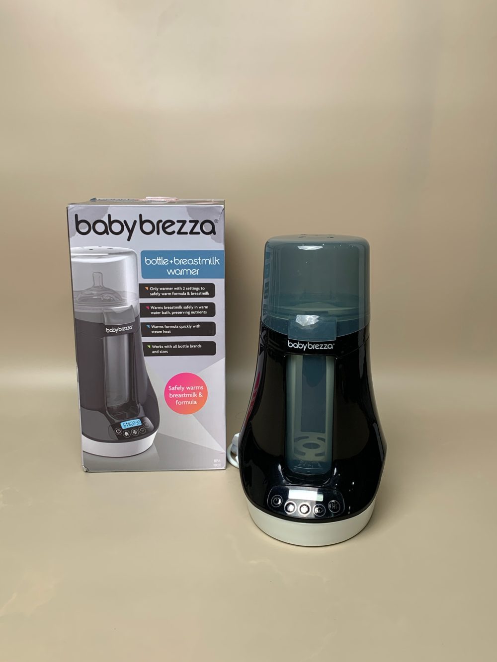 Máy hâm sữa Baby Brezza (bản màu đen ko bluetooth) – fullbox - Ảnh 2