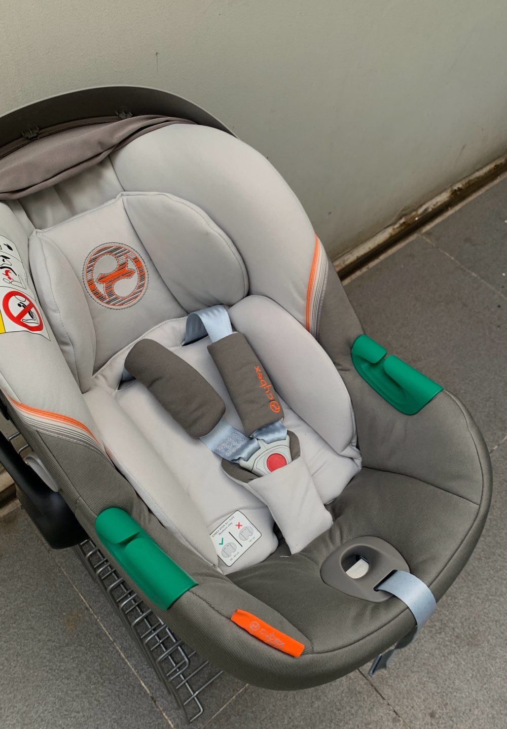 Nôi ôtô Cybex Aton S2 i-size màu lava grey (0-13kg/45-87cm) kèm adapter gắn cybex mios - Ảnh 8