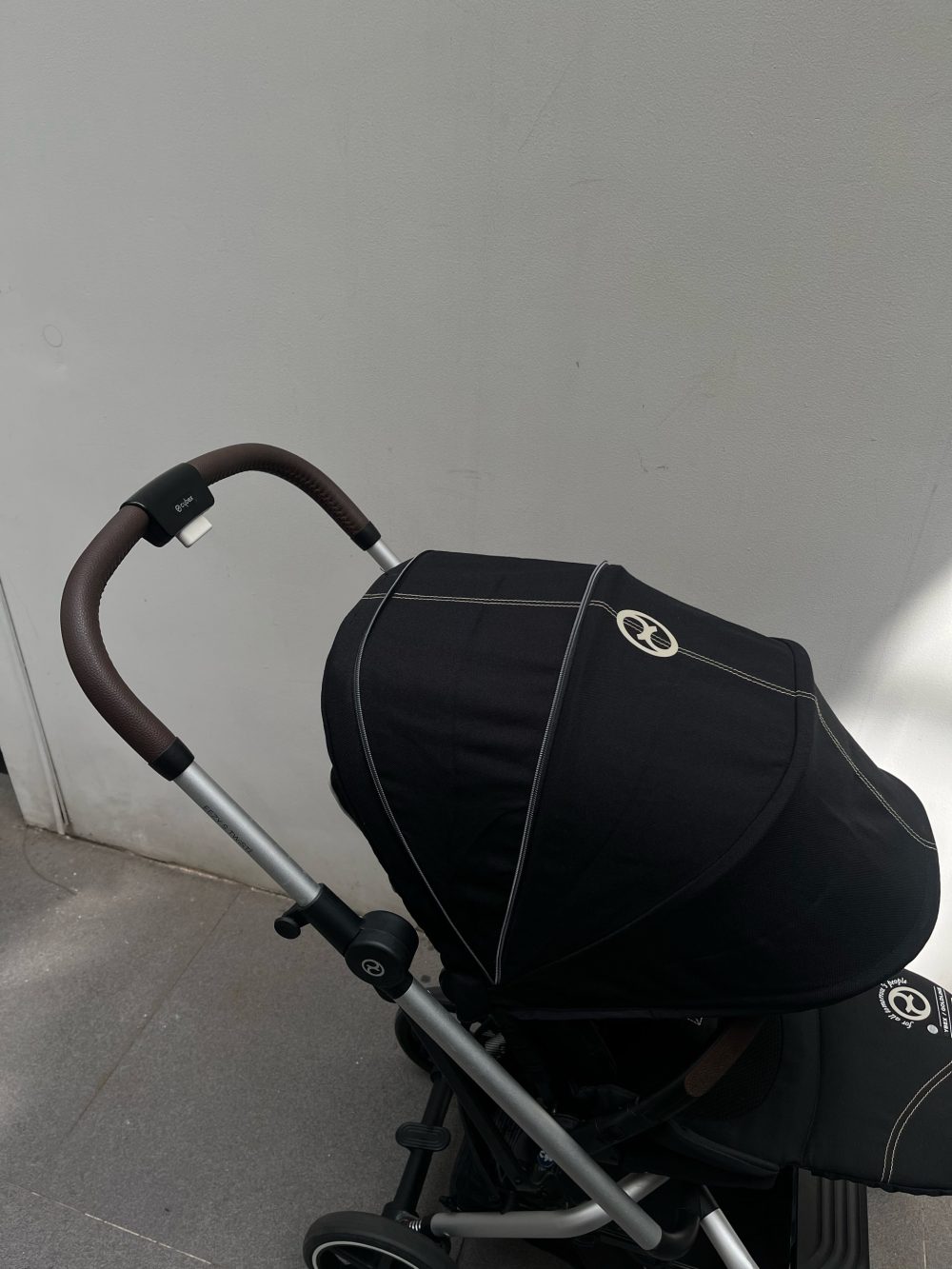 Xe Đẩy Cybex 2 Chiều Eezy S Twist+2 màu magic black ( size: 0m->4m, tối đa 22kg) - Ảnh 8