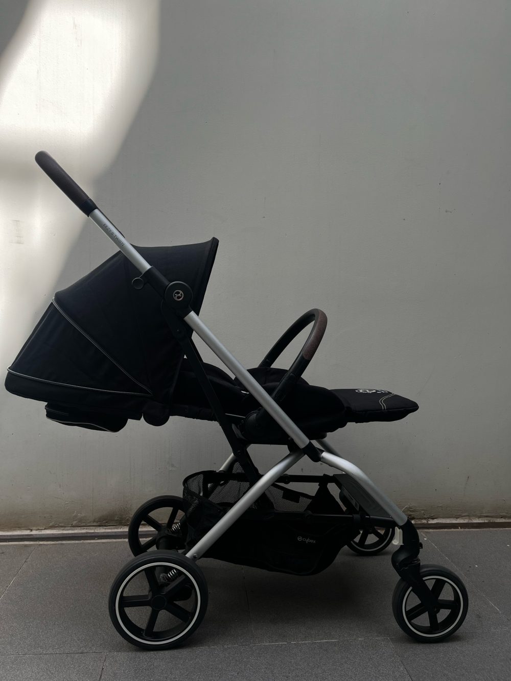 Xe Đẩy Cybex 2 Chiều Eezy S Twist+2 màu magic black ( size: 0m->4m, tối đa 22kg) - Ảnh 11