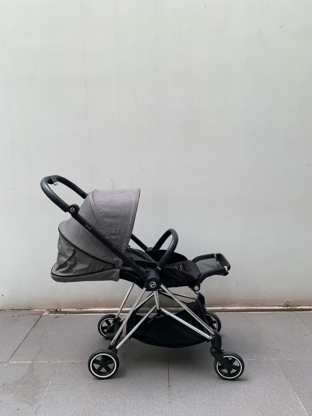 Xe đẩy Cybex mios 1 màu xám khung bạc (0-22kg~4y) - Ảnh 25