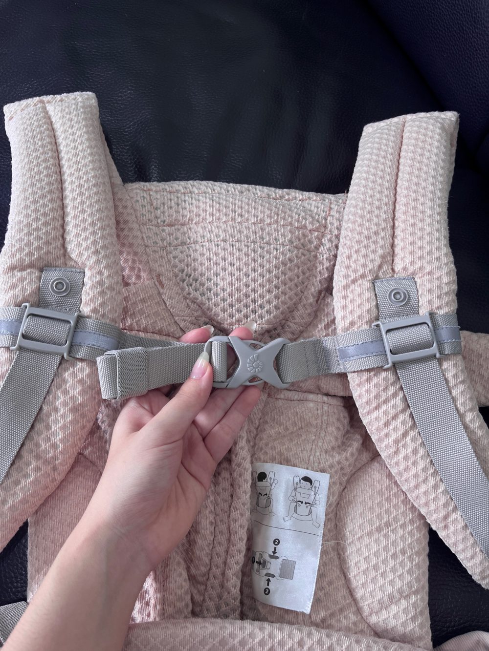 Địu Ergobaby Omni Breeze màu hồng (0→4y, tối đa 20kg) - Ảnh 16