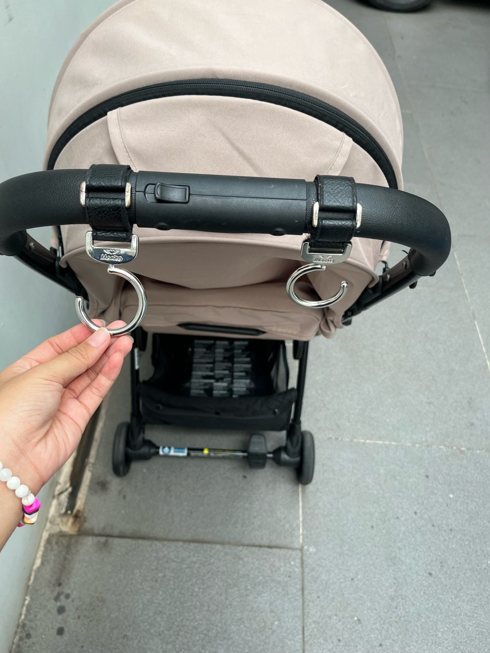 Xe đẩy gấp gọn Hamilton X1 plus màu nâu ánh hồng ( size: sơ sinh -> 20kg) - Ảnh 15