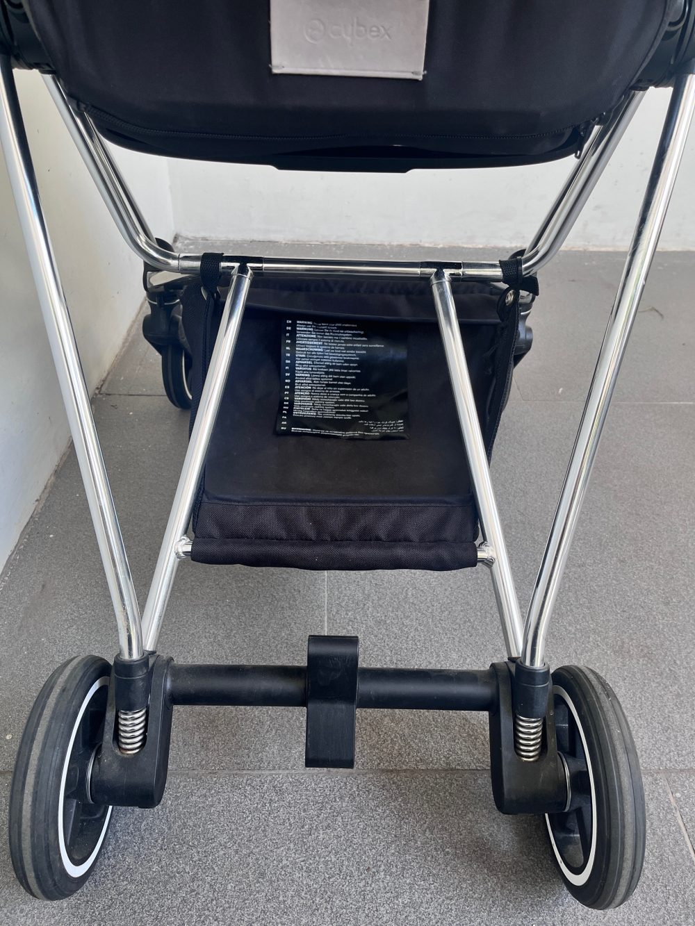 Xe đẩy Cybex Mios 2 xám khung bạc (0-4y/ 22kg) - Ảnh 8