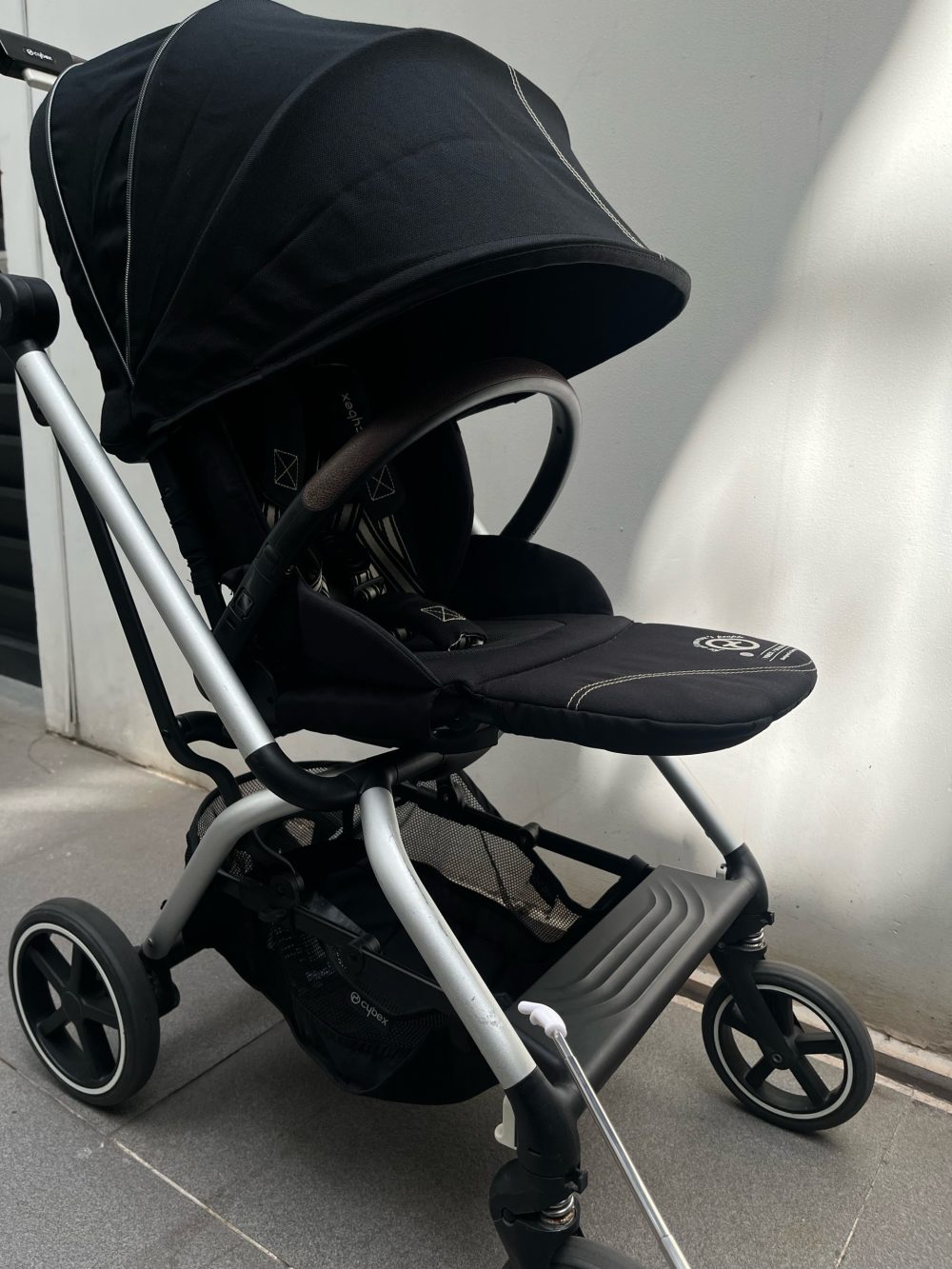 Xe Đẩy Cybex 2 Chiều Eezy S Twist+2 màu magic black ( size: 0m->4m, tối đa 22kg) - Ảnh 6